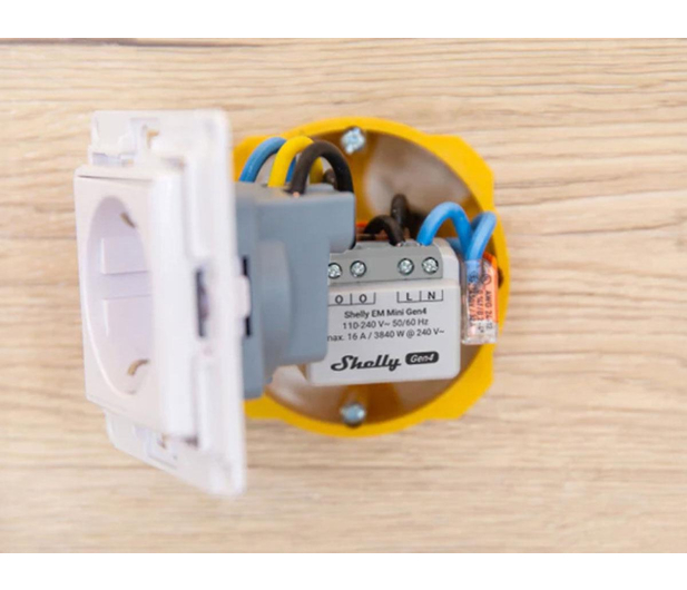 Shelly Miernik energii EM Mini Gen4 WiFi/Matter - 1490024 - zdjęcie 2